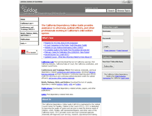 Tablet Screenshot of cadependencyonlineguide.info